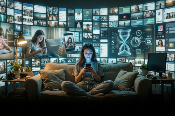 Gen Z Spends Nearly 5 Years of Life on Social Media by Age 25, Reports Suggest