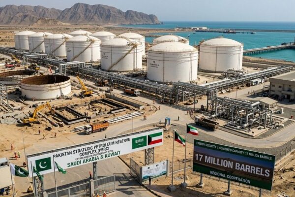 Saudi Arabia & Kuwait Reportedly Plan 17-Million-Barrel Strategic Oil Reserves in Pakistan