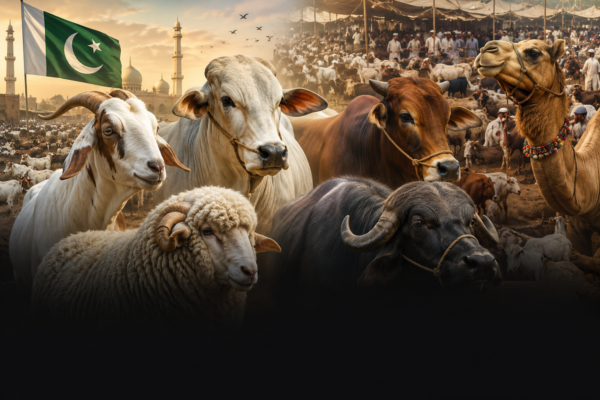 Pakistan Sees Massive Eid-ul-Azha Sacrifices as Over 7.2 Million Animals Sacrificed on First Day