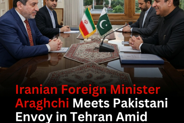 Iranian Foreign Minister Araghchi Meets Pakistani Envoy in Tehran Amid Efforts to Advance U.S. Peace Talks