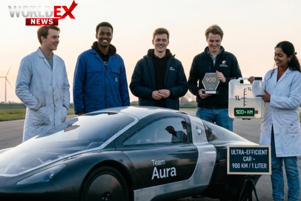 Students Build Ultra-Efficient Car That Travels 900 Kilometers on Just 1 Liter of Fuel