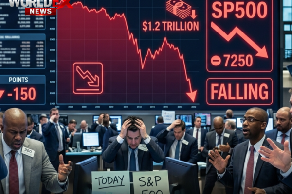 $1.2 Trillion Wiped From U.S. Stock Market in a Single Day as Investors Rush to Sell