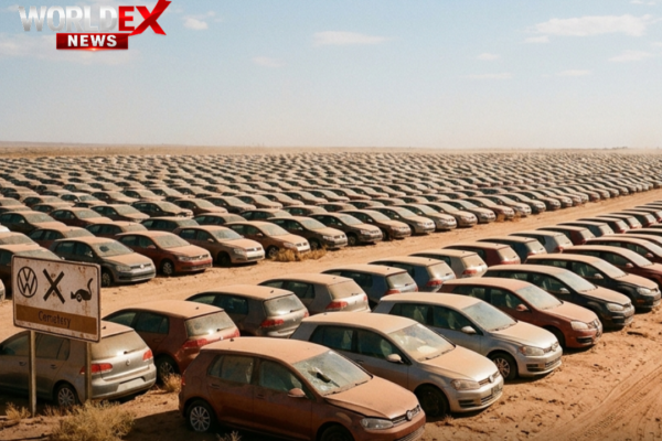 ‘Dieselgate Cemetery’: More Than 350,000 Volkswagen and Audi Cars Left Sitting in the Desert for Nearly a Decade